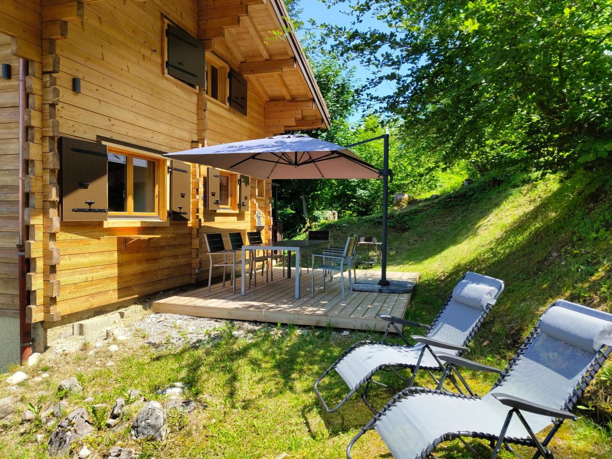 Chalet La Trouvaille Thollon-les-Memises Exterior foto
